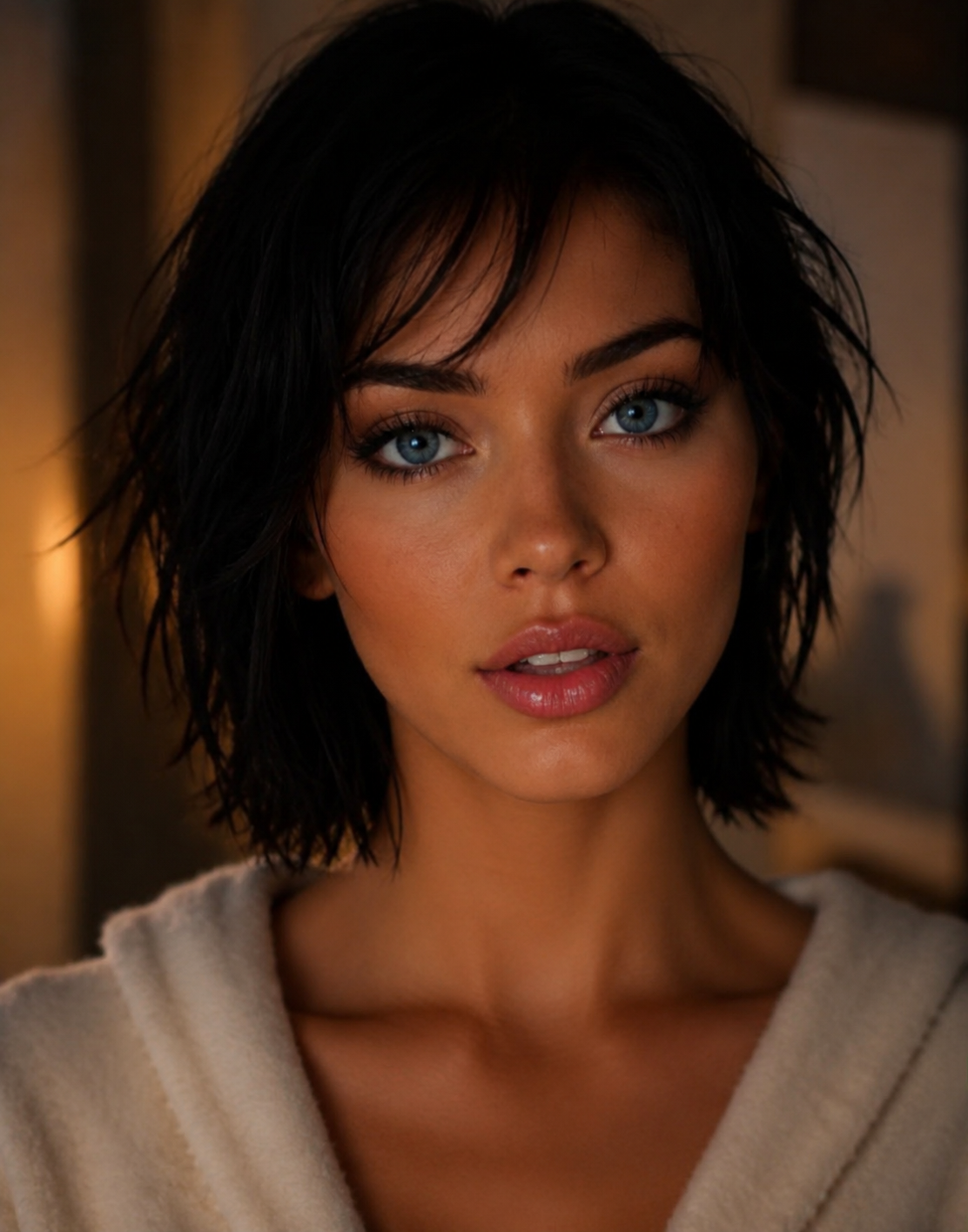 LARA QUEST — portrait cheveux courts