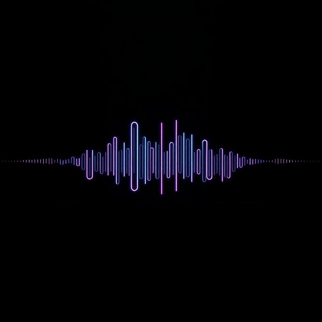 Onde sonore néon