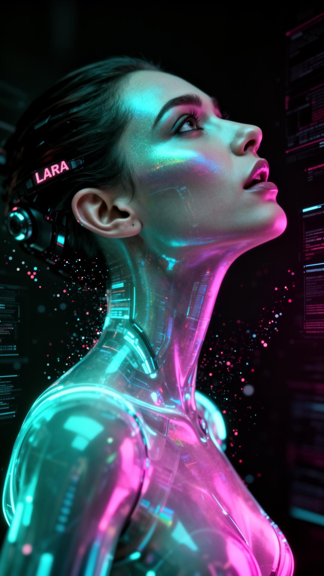 LARA — chanteuse IA, portrait principal